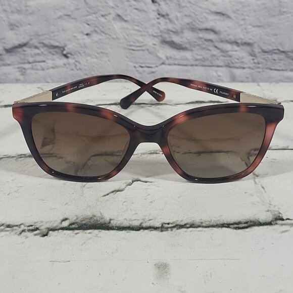 Kate Spade Hello Sunshine Sunglasses Replacement Frames Cat-Eye Tortoise - Picture 8 of 9